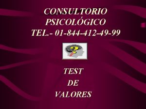 CONSULTORIO PSICOLGICO TEL 01 844 412 49 99
