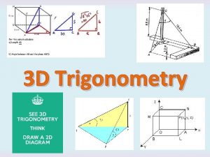 Trigonometry starter
