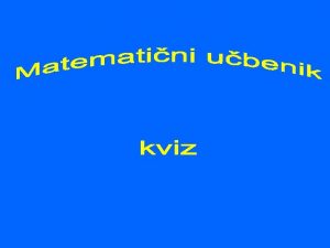 Toke Koliko strani ima ubenik za matematiko a