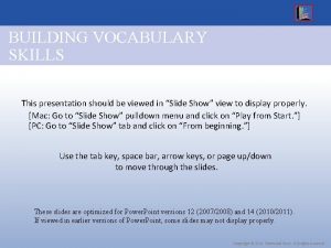 Vocabulary activity 10-1 taking in and storing information