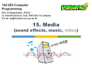 Pygame sound effects