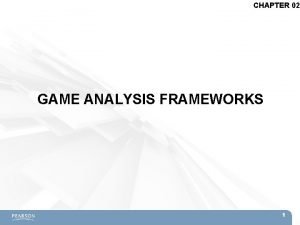 Mda analysis games