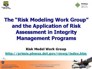 Pipeline risk modeling