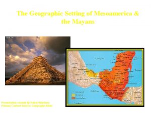 Geography of mesoamerica