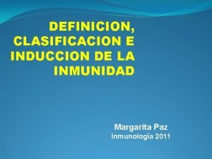 Inmunidad
