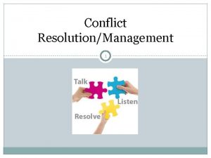 Watch mastering conflict management and resolution at work