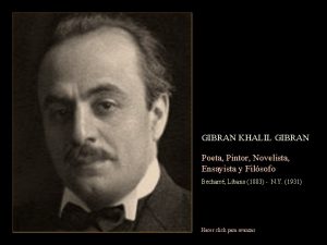 Feliz cumpleaños gibran