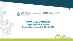 Onlus di riferimento di PCTO e VALUTAZIONE Esperienze