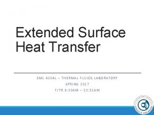 Extended surface heat exchanger