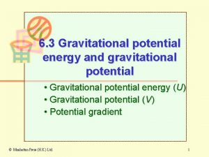Gravitional energy