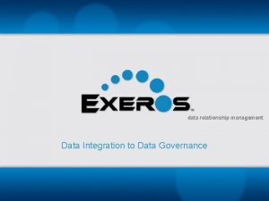 Data relationship governance
