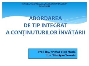 Intradisciplinaritate