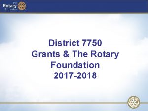 Rotary district 7750