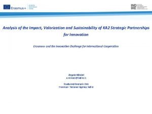 Analysis of the Impact Valorization and Sustainability of