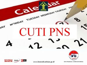 CUTI PNS www kemenkumham go id BIRO KEPEGAWAIAN