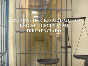 Regime diferenciado disciplinar