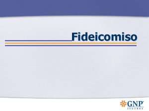 Partes del fideicomiso