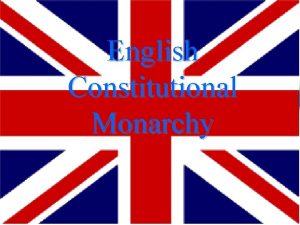 English Constitutional Monarchy Magna Carta 1215 a King