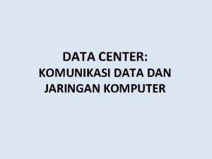 Topologi data center