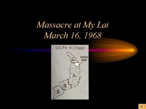 Mai lai massacre primary sources