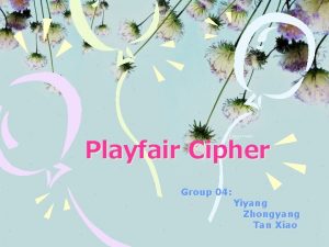 Cipher