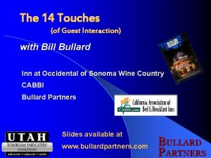 The 14 Touches of Guest Interaction with Bill