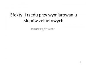 Efekty ii rzędu