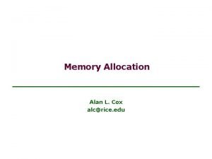 Assembly heap allocation Assembly heap allocation