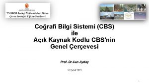 Corafi Bilgi Sistemi CBS ile Ak Kaynak Kodlu