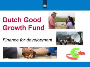 Dutch good growth fund