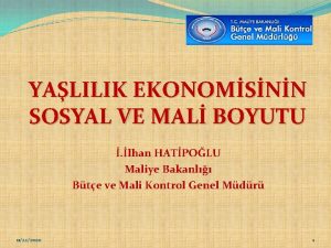 YALILIK EKONOMSNN SOSYAL VE MAL BOYUTU lhan HATPOLU