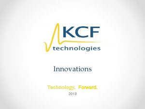 Kcf smart diagnostics
