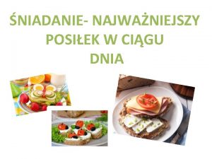 Niadanie