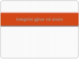 Integrimi gjinor n arsim q Pabarazit gjinore n