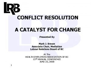 Structural conflict