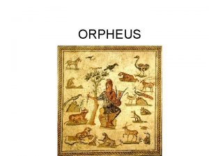 Orpheus and the bacchantes