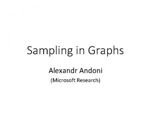 Alexandr andoni Alexandr andoni