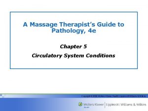 A Massage Therapists Guide to Pathology 4 e