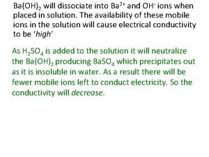 Ba(oh)2 dissociation equation