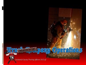 Snohomish County Training Officers 2012 Q 2 Disclaimer