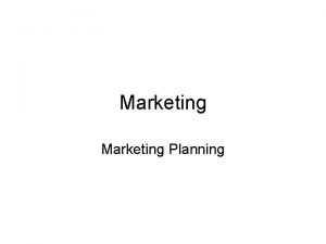 Marketing Planning Content Marketing Mix Product Price Place