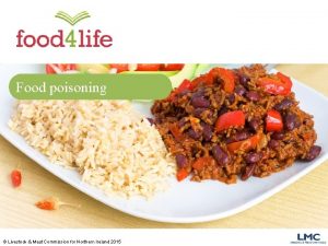 Food poisoning Livestock Meat Commission for Northern Ireland