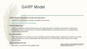 Garp model