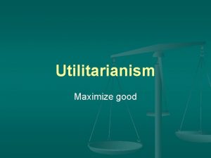 Rule utilitarianism