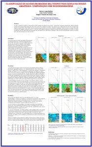 CLASSIFICAO DE NUVENS EM IMAGENS MULTIESPECTRAIS GOES8 NA