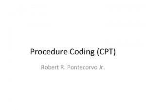 Cpt code format