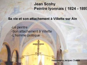 Jean Scohy Peintre lyonnais 1824 1897 Sa vie