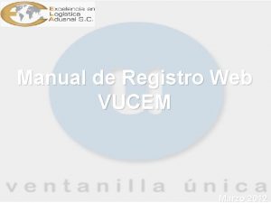 Vucem web service