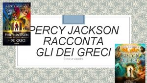 Percy jackson racconta gli dei greci