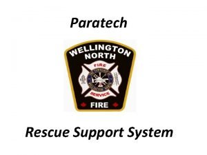 Paratech rescue team